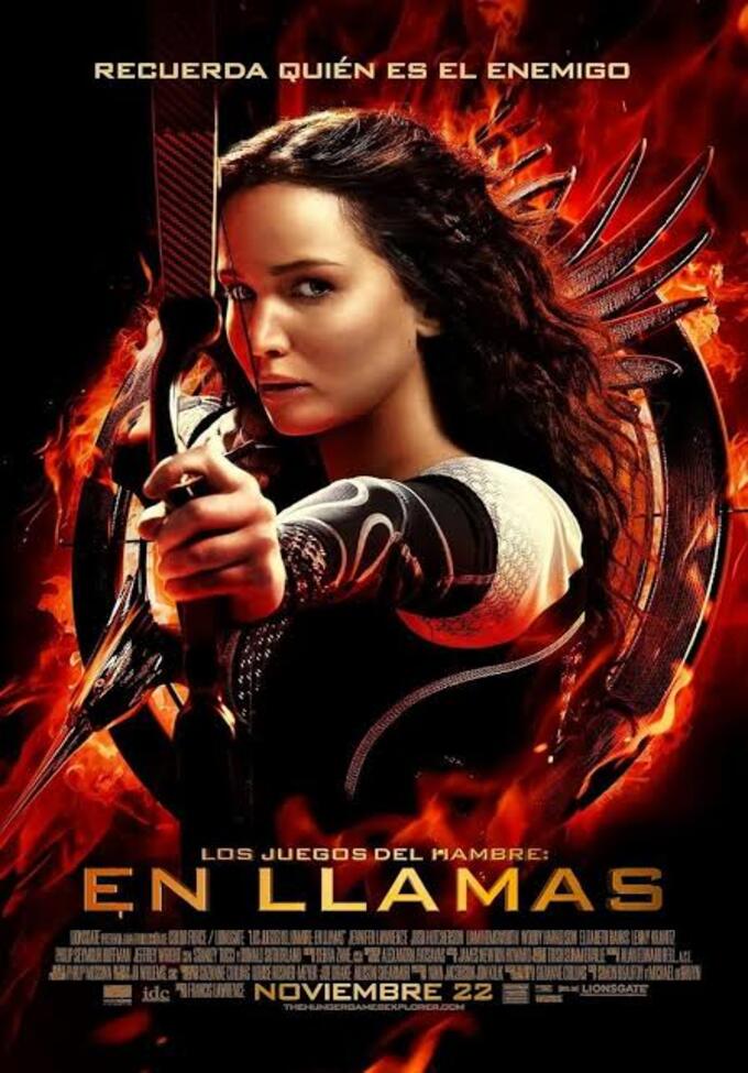 LOS JUEGOS DEL HAMBRE: EN LLAMAS