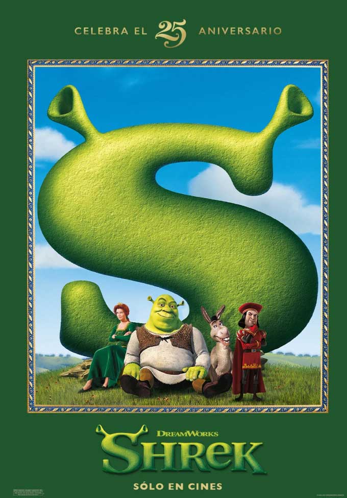 SHREK 25 ANIVERSARIO